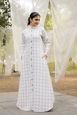 bhavyata Anarkali Gown(White)
