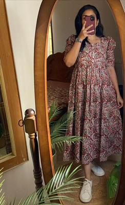 PAVIK Flared/A-line Gown(Multicolor)