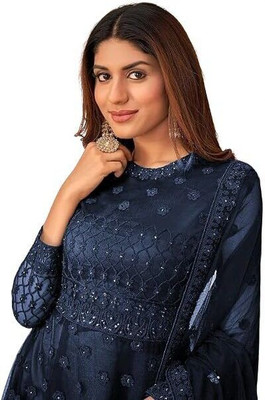 HouseOfCommon Anarkali Gown(Blue)