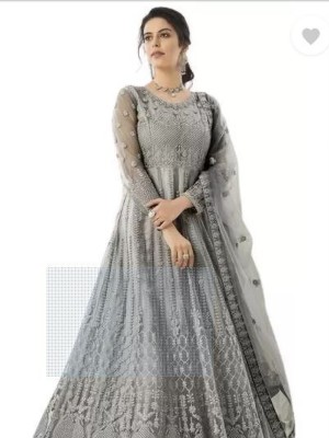 Miara Anarkali Gown(Grey)