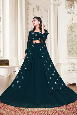 GRISHU COLLECTION Anarkali Gown(Green)