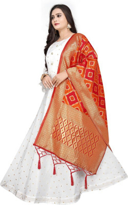 RamKrupa Creation Anarkali Gown(White)