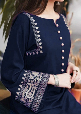 Barters boutique Flared/A-line Gown(Blue)