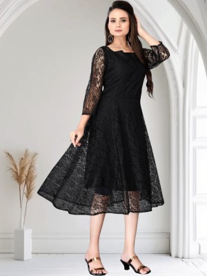 harrica Anarkali Gown(Black)