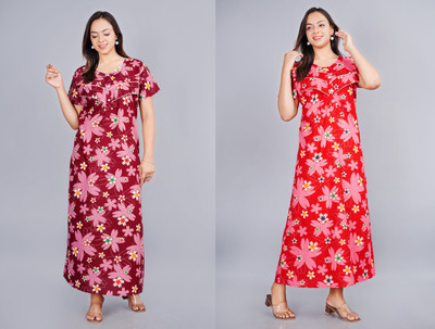 RANKYA Flared/A-line Gown(Multicolor)