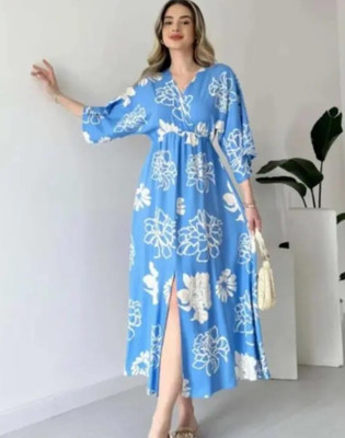 ASTILBEE Flared/A-line Gown(Blue)
