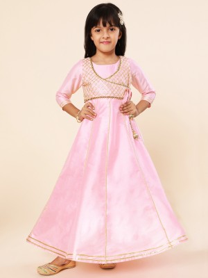 A.T.U.N. Anarkali Gown(Pink)