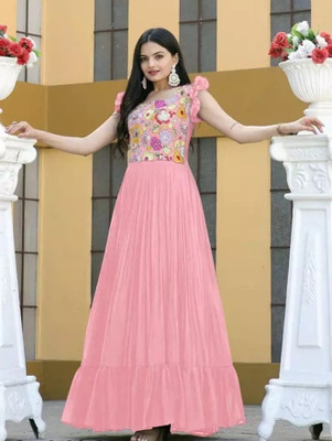 AMALAK Anarkali Gown(Beige)