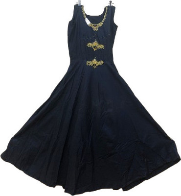 SSV Flared/A-line Gown(Black)