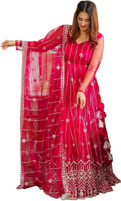 KV Fashion Flared/A-line Gown(Pink)