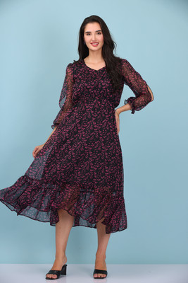 Aman's Impero Flared/A-line Gown(Maroon)
