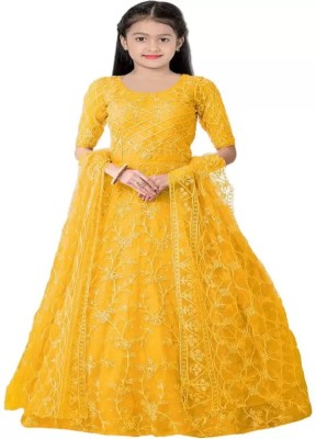 F Plus fashion Flared/A-line Gown(Yellow)