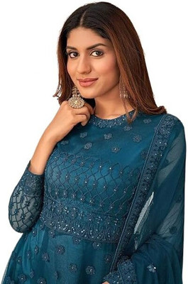 Kitvillaa Anarkali Gown(Blue)