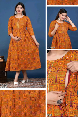 grinah fashion Flared/A-line Gown(Multicolor)