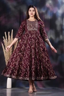 JXM Flared/A-line Gown(Purple)