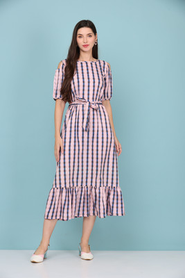 Aman's Impero Flared/A-line Gown(Multicolor)