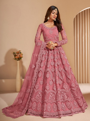 Apnisha Flared/A-line Gown(Pink)