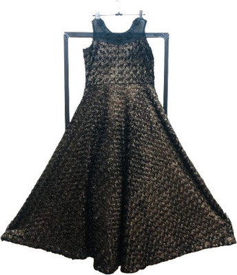 SSV Flared/A-line Gown(Brown)