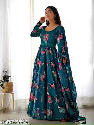 RJB Flared/A-line Gown(Purple)