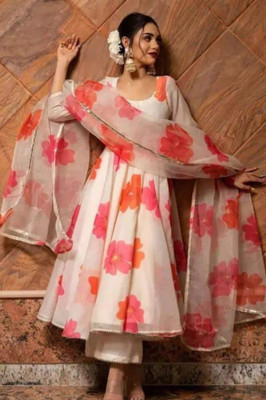 UDANIENTERPRISE Flared/A-line Gown(Multicolor)