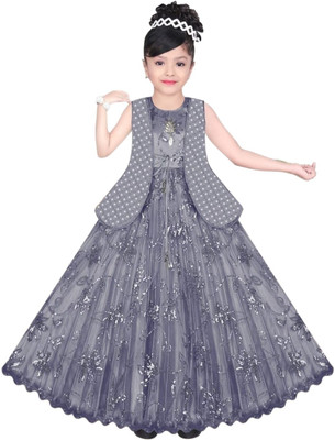 Sharma Fashion Show Flared/A-line Gown(Pink)