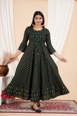 Sinyaar Anarkali Gown(Multicolor)