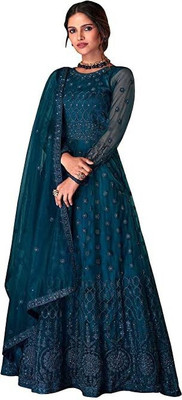 Miara Anarkali Gown(Blue)