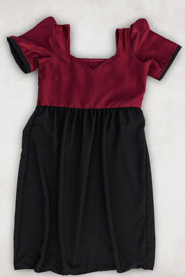 Dailystitch Flared/A-line Gown(Red)