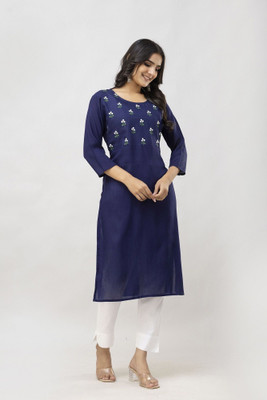 KALAXI Straight Gown(Blue)