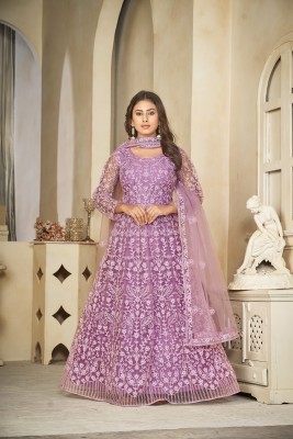 atsevam Anarkali Gown(Purple)