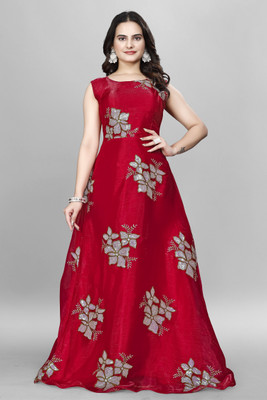 Aika Flared/A-line Gown(Red)