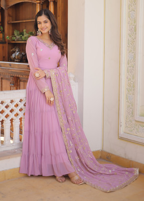 INUNIVERSE Women Kurta Palazzo Dupatta Set