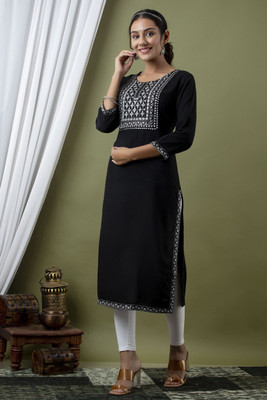 KALAXI Straight Gown(Black)