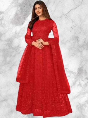 HouseOfCommon Anarkali Gown(Red)