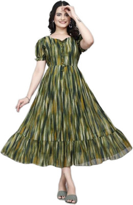 NARI DREAM Straight Gown(Green)