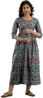 HRK VENOM Flared/A-line Gown(Grey)
