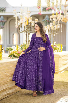 Zestleaf Anarkali Gown(Light Green)