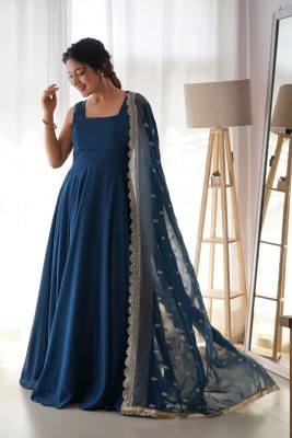 Kedar Fab Anarkali Gown(Multicolor)
