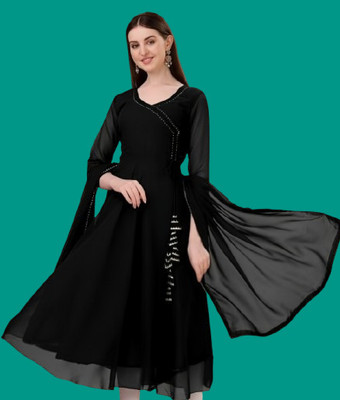 JUDYDALL Anarkali Gown(Black)