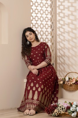 Surhi Anarkali Gown(Maroon)