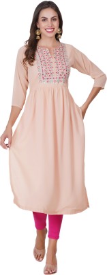 millat Flared/A-line Gown(Beige)