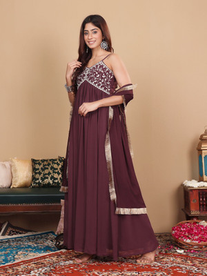 Varanga Anarkali Gown(Pink)