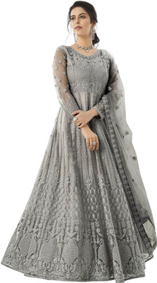 Julee Flared/A-line Gown(Grey)