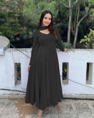 HouseOfCommon Anarkali Gown(Black)