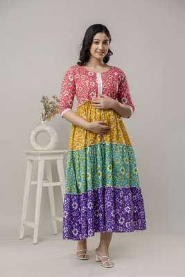 Henal Flared/A-line Gown(Multicolor)
