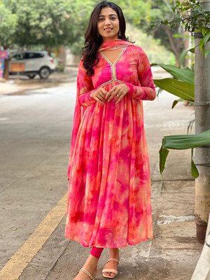 Royal Export Flared/A-line Gown(Pink)