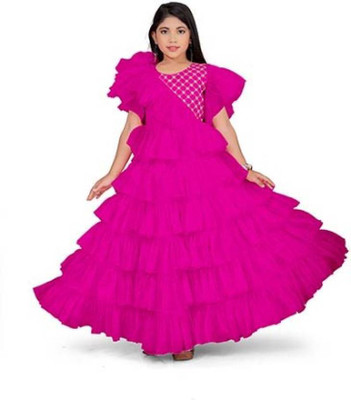 BPN ENTERPRISE Flared/A-line Gown(Multicolor)