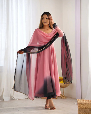 khodal creation Women Kurta Palazzo Dupatta Set