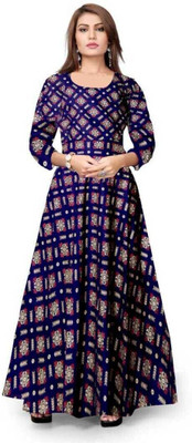 JAIPRY Flared/A-line Gown(Multicolor)