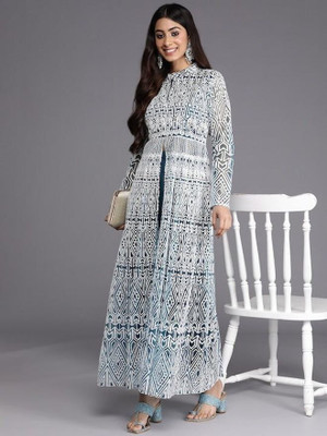HouseOfCommon Anarkali Gown(Blue)
